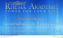 Rhema Akademie mit Katharine Siegling: Leiterschaft für Erweckung